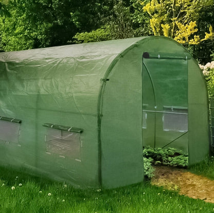 Тунелна Оранжерия 300×200×200см Парник със стоманена конструкция и UV защита