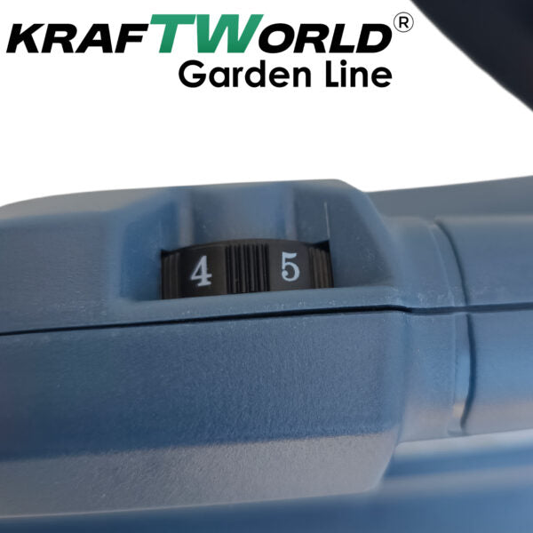 Акумулаторна духалка за листа KraftWorld 21V, 2×4Ah батерии