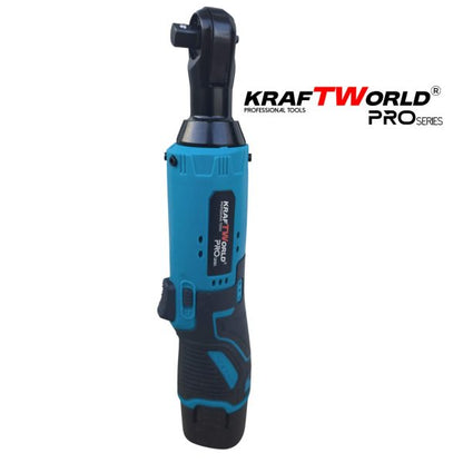 Акумулаторна ударна тресчотка 3/8″ 68Nm KraftWorld с 2 батерии12V