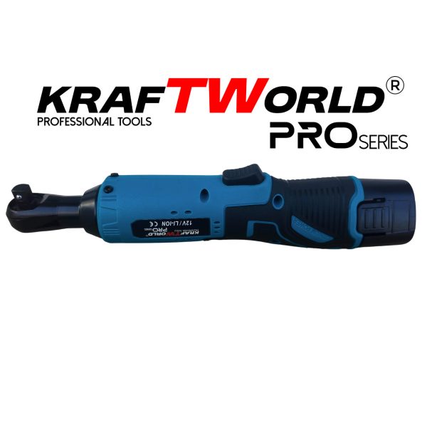 Акумулаторна ударна тресчотка 3/8″ 68Nm KraftWorld с 2 батерии12V