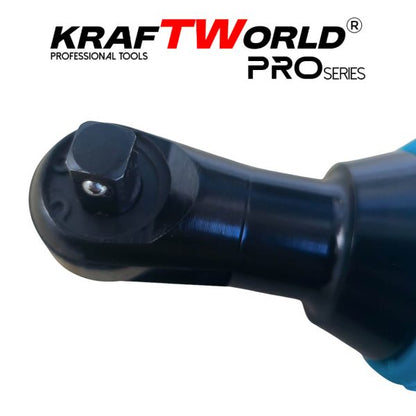 Акумулаторна ударна тресчотка 3/8″ 68Nm KraftWorld с 2 батерии12V