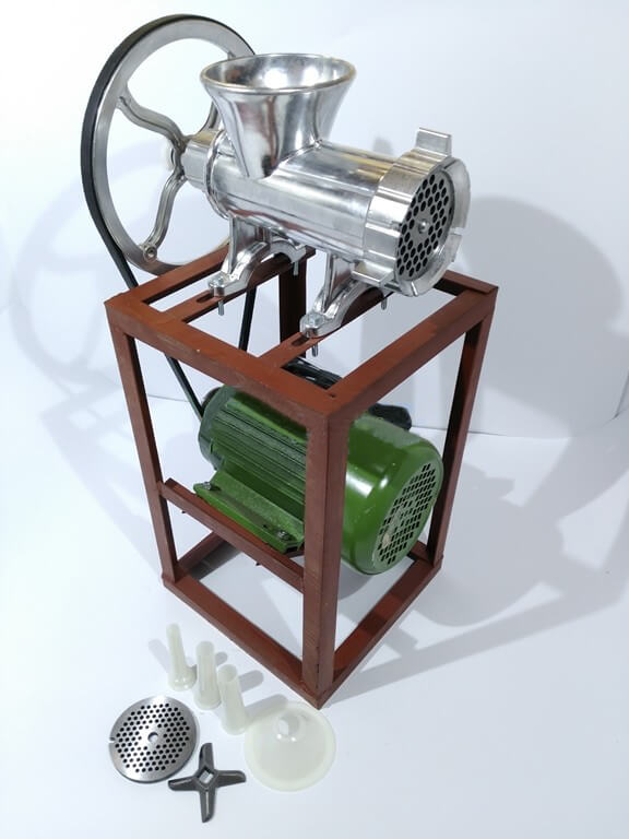 Електрическа Месомелачка Алуминиева 32 номер с електромотор