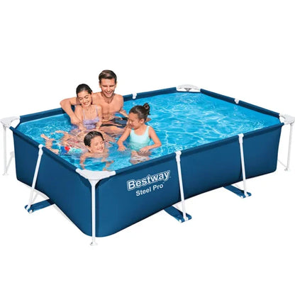 Сглобяем Басейн BESTWAY Steel Pro 56411 300x201x66 см с Филтърна Помпа
