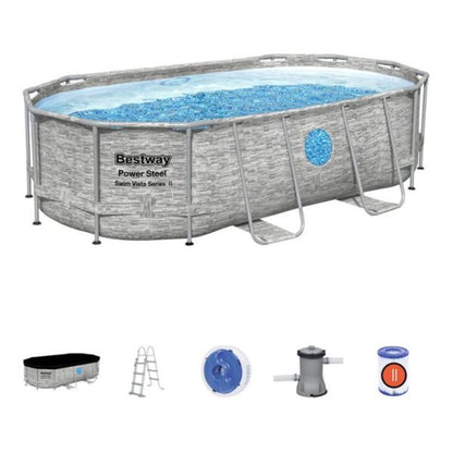 Голям Сглобяем Басейн 427X250X100CM BESTWAY 56714