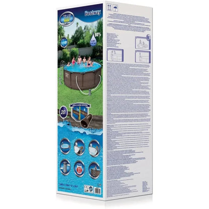 БАСЕЙН СГЛОБЯЕМ BESTWAY Steel ProMax 56709 С ПОМПА 366×100см