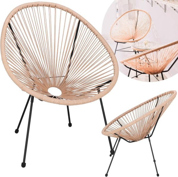 Градински стол Acapulco – дизайнерски стол за интериор и екстериор