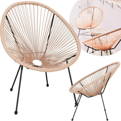 Градински стол Acapulco – дизайнерски стол за интериор и екстериор