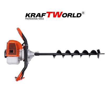 Бензинов Свредел KraftWorld – Градински Свредел с Двутактов Мотор