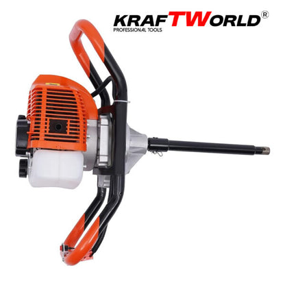 Бензинов Свредел KraftWorld – Градински Свредел с Двутактов Мотор