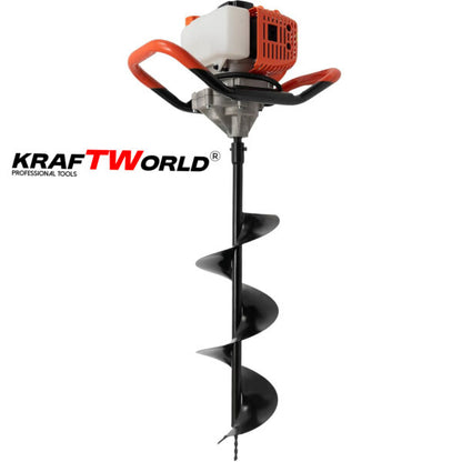 Бензинов Свредел KraftWorld – Градински Свредел с Двутактов Мотор