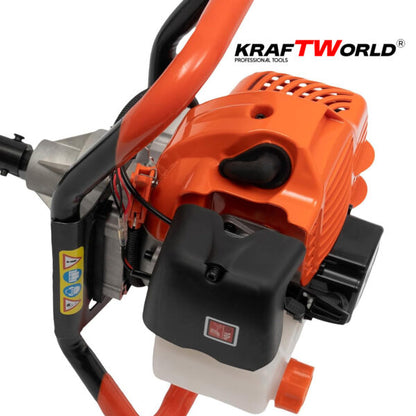 Бензинов Свредел KraftWorld – Градински Свредел с Двутактов Мотор