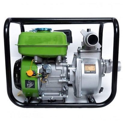 Бензинова водна вода 3 цола, дебит 60000 л./час, 28м напор на изпомпване, 7 м дълбочина на засмукване