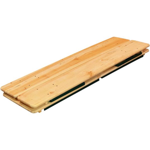 Бирен сет Бавария – градинска маса и 2 пейки, сгъваем комплект