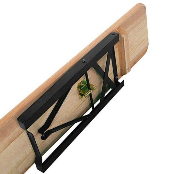 Бирен сет Бавария – градинска маса и 2 пейки, сгъваем комплект