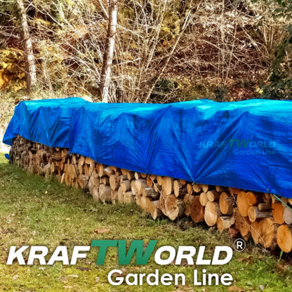Устойчив Брезент Kraftworld Garden Line – 70 g/m², с гумирани ъгли, различни размери