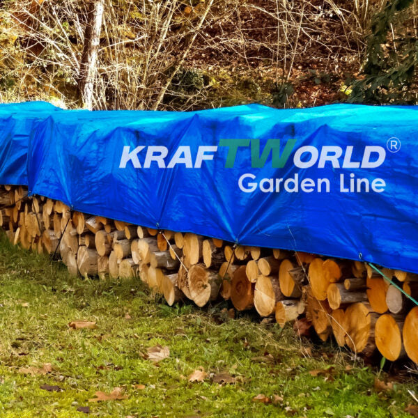 Устойчив Брезент Kraftworld Garden Line – 70 g/m², с гумирани ъгли, различни размери