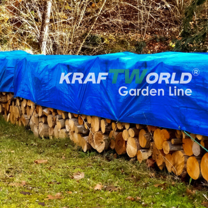 Устойчив Брезент Kraftworld Garden Line – 70 g/m², с гумирани ъгли, различни размери