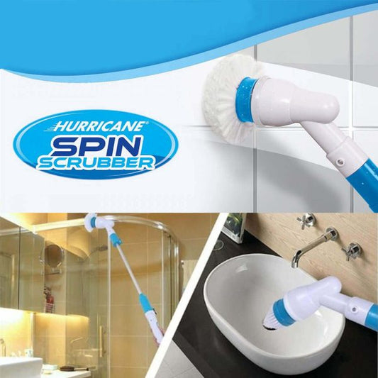 Въртяща електрическа четка за почистване на баня и плочки Spin Scrubber