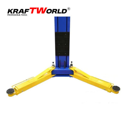 Мощен двуколонен подемник за 5 тона – идеален за автомобили и лекотоварни камиони