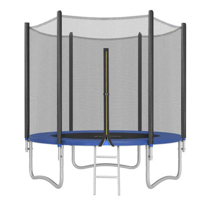 Детски батут с мрежа 244см с ПОДАРЪΚ LED Лампички – Подсилена конструкция и UV защита