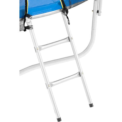 Детски батут с мрежа 244см с ПОДАРЪΚ LED Лампички – Подсилена конструкция и UV защита