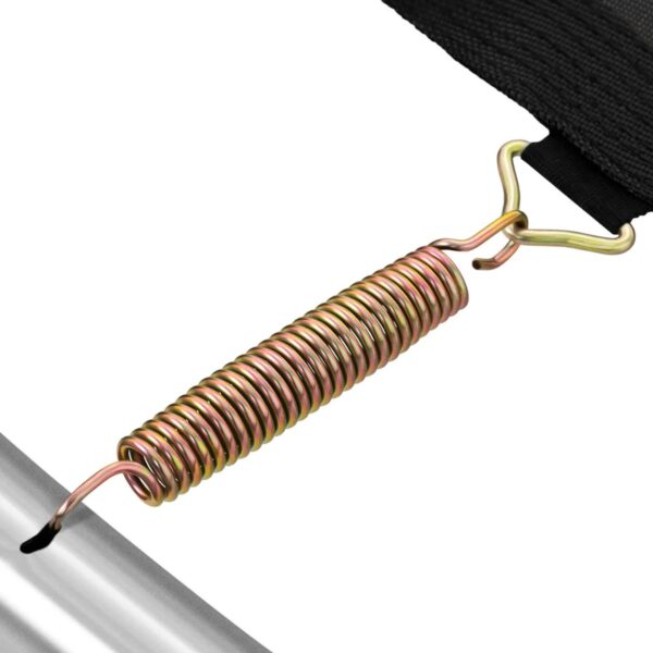 Детски батут с мрежа 244см с ПОДАРЪΚ LED Лампички – Подсилена конструкция и UV защита