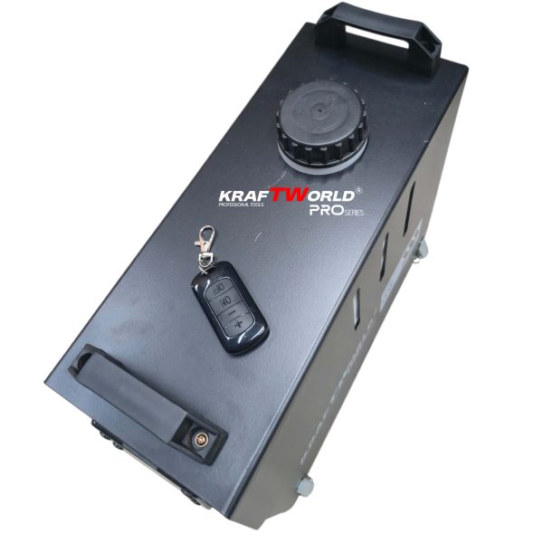 Преносима дизелова печка с 4 въздуховода KraftWorld 8kW 12V – дистанционно, нисък разход