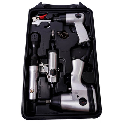 Пневматични инструменти KraftWorld комплект 72 части