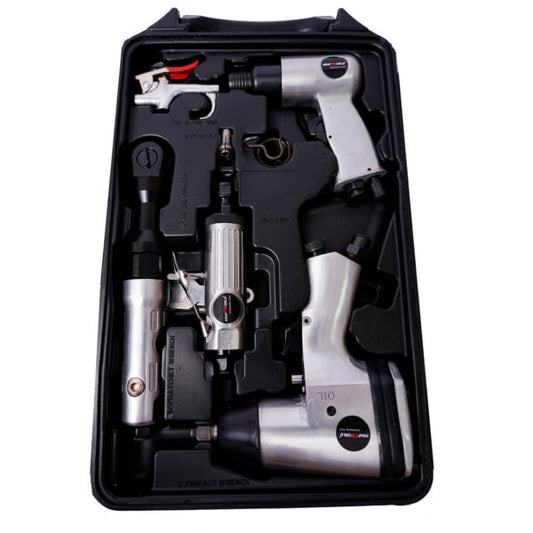 Пневматични инструменти KraftWorld комплект 72 части