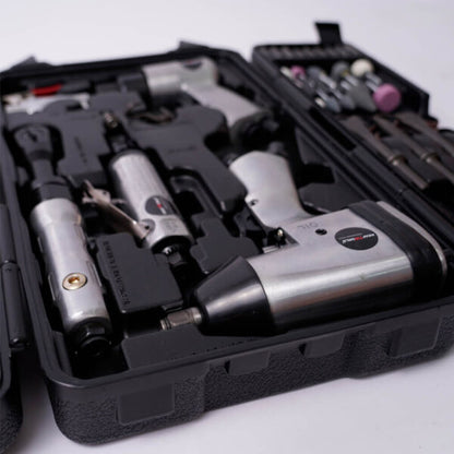 Пневматични инструменти KraftWorld комплект 72 части