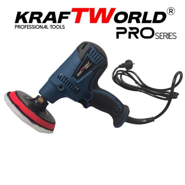 Електрическа полирмашина KraftWorld 560W Ø125мм