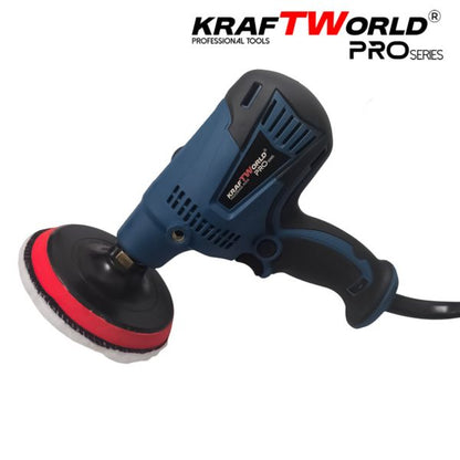 Електрическа полирмашина KraftWorld 560W Ø125мм