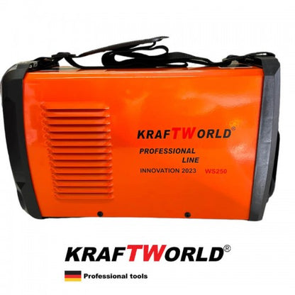 Инверторен Електрожен KraftWorld WS-350А с Аргон – Мощност и Прецизност с Дигитален Контрол