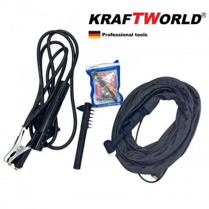 Инверторен Електрожен KraftWorld WS-350А с Аргон – Мощност и Прецизност с Дигитален Контрол