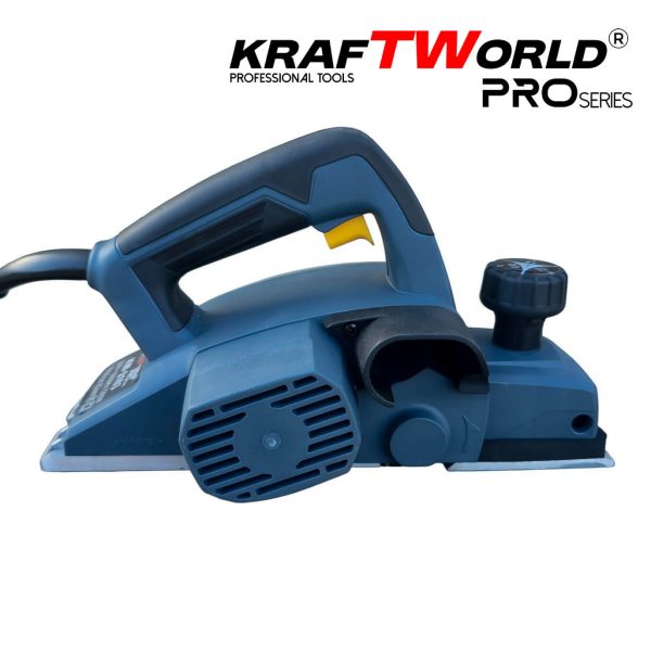 Електрическо Гредово Ренде 800W KraftWorld – 82 мм, 0–2,5 мм дълбочина, 16 000 об./мин