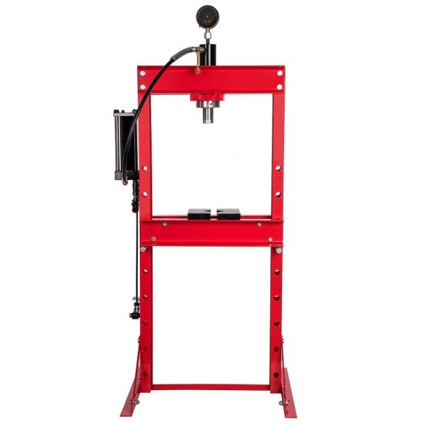 Хидравлична преса с педал 30 тона – манометър, регулируема маса