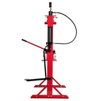 Хидравлична преса с педал 20 тона – манометър, регулируема маса