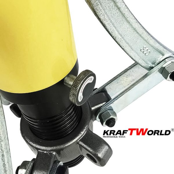 Професионална Хидравлична скоба KraftWorld 15T – за лагери, фланци и зъбни колела