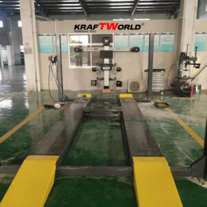 Електрохидравличен Четириколонен Подемник KraftWorld 4.5 тона – Професионален Крик за автосервиз