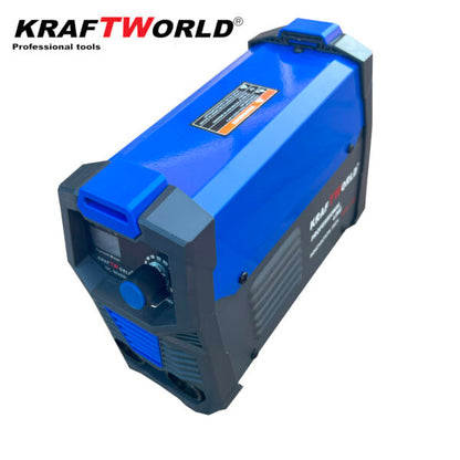 Инверторен Електрожен 400А KraftWorld + Соларни Очила – с Дисплей, Куфар, Кабели, Маска, Чукче