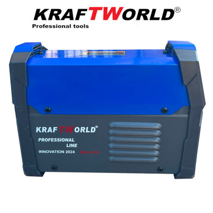 Инверторен Електрожен 400А KraftWorld + Соларни Очила – с Дисплей, Куфар, Кабели, Маска, Чукче