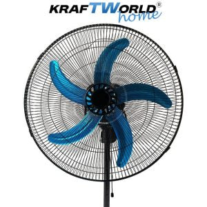 Вентилатор 3в1 KraftWorld Home 45см стоящ, настолен и стенен