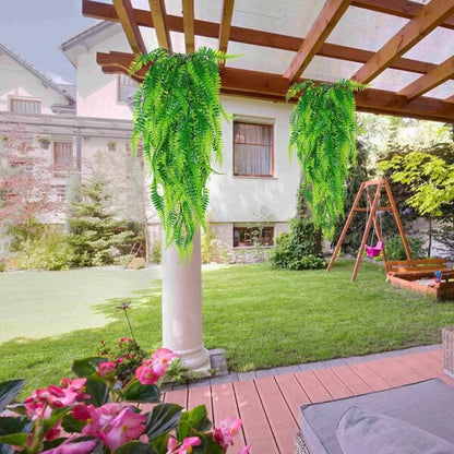 Изкуствен Висящ Папрат – Вечнозелено Растение, 83 см, Без Поддръжка