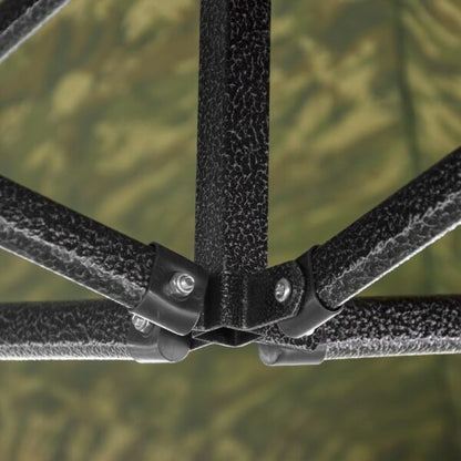 Камуфлажна Сгъваема Градинска Шатра 3×3м тип Хармоника – стабилна, водоустойчива и лесна за разпъване