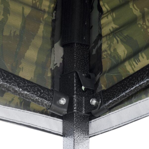 Камуфлажна Сгъваема Градинска Шатра 3×3м тип Хармоника – стабилна, водоустойчива и лесна за разпъване