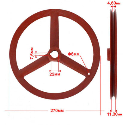 Чугунена месомелачка за кайма №32