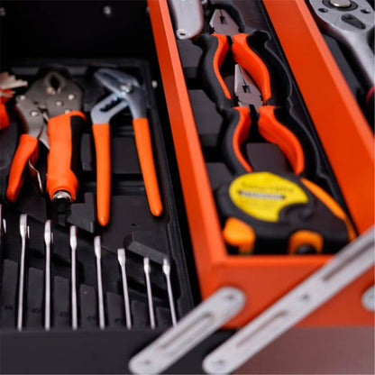 Комплект Инструменти в Метален Куфар 147 Части KRAFT WORLD