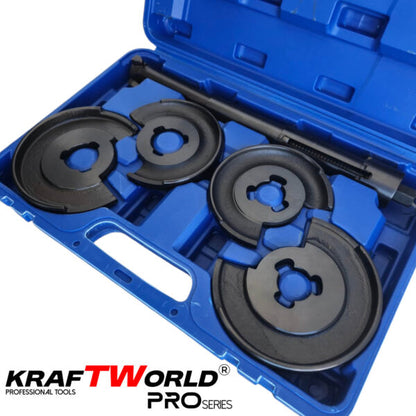 Комплект телескопични скоби за пружини Kraftworld Pro (5 части)