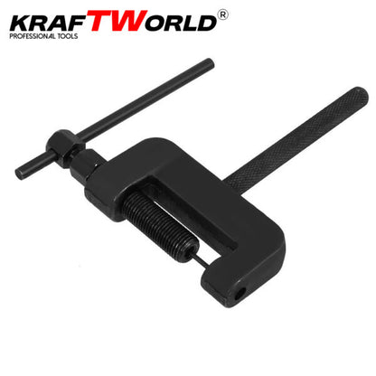 Комплект за разглобяване и занитване на вериги KraftWorld – универсален, #35–#630