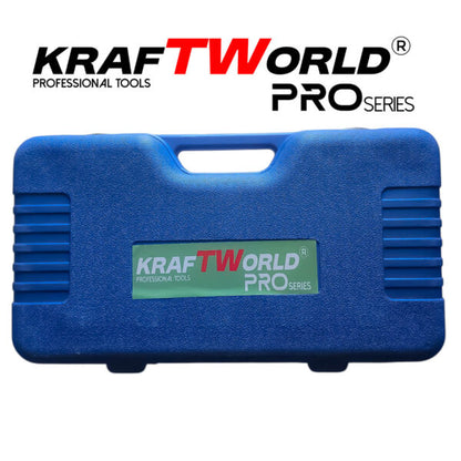 Универсален комплект за монтаж и демонтаж на селенови втулки и лагери KraftWorld Pro – 26 части